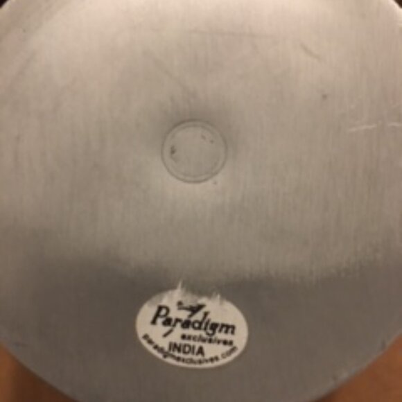 Vintage Paradigm Exclusives Stainless Steel Bathroom Set of 4 pieces MOP Inlay - Picture 6 of 8